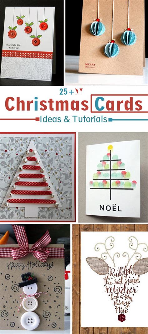 25 Diy Christmas Cards Ideas And Tutorials 2022