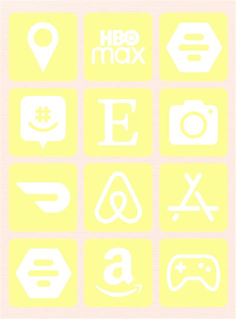 100 Free Pastel Yellow App Icons For Iphone Glory Of The Snow