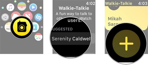 Connects nearby iphones & ipads and uses any existing wifi or bluetooth connection for. How to use the Walkie-Talkie app for Apple Watch in ...