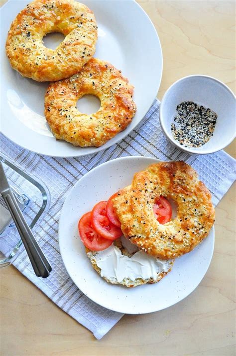 Cheesy Keto Bagels Quick Low Carb Breakfast Recipes Popsugar
