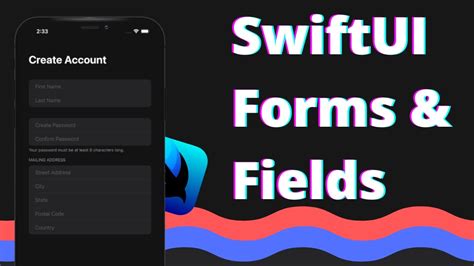 Swiftui Forms And Textfields Tutorial Xcode 12 2022 Swiftui 2 Swift