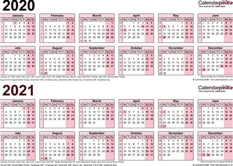 2020 Biweekly Payroll Calendar Template For Your Needs