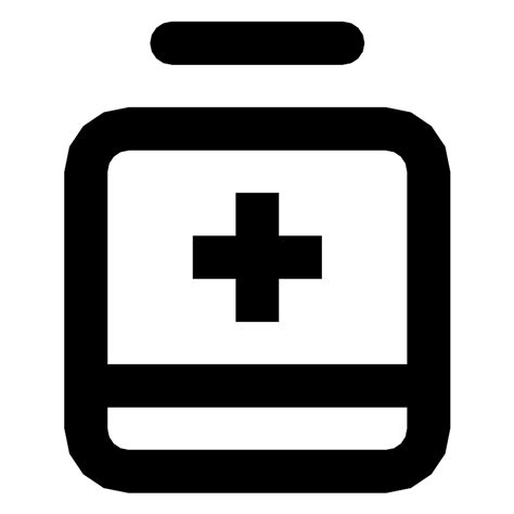 Medicine SVG Vector By Neuicons In The Neuicons Oval Line Icons