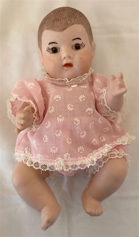 Vintage Porcelain Baby Doll Marked Dionne On Neck Inscribed Etsy