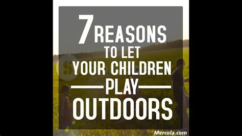 7 Reasons To Let Your Children Play Outdoors The Battlefront