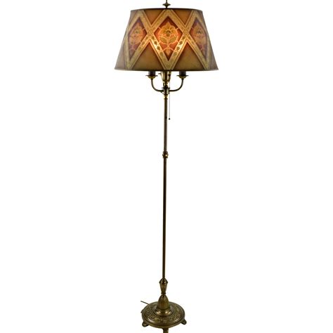 Vintage Rembrandt Floor Lamp - Mesh Shade | Lamp, Floor ...