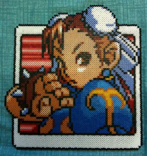 Chun Li By Cardinalchang On DeviantART Perler Beads Perler Bead Art Hama Art