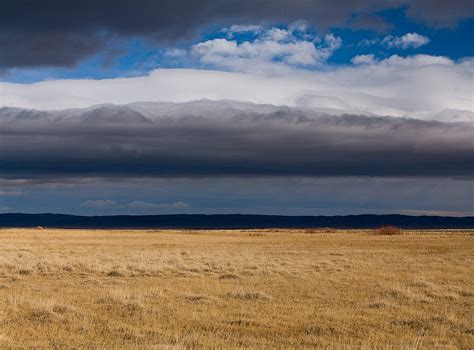 Wyoming Prairie Storm Clouds Wyoming Fine Landscape And Nature
