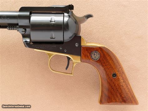 Old Model Ruger Super Blackhawk With Brass Grip Frame With Factory