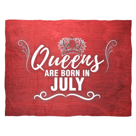 Queens Are Born In July Ts And Tees