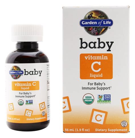 Garden Of Life Baby Vitamin C Liquid 19 Fl Oz