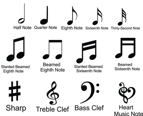 10 Wood Music Notes Music Note Shape Wood Cutouts Etsy Ireland