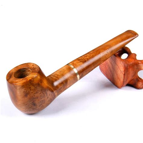 Aliexpress Com Buy 100 Handmade Smoking Pipe Wooden Tobacco Pipe For