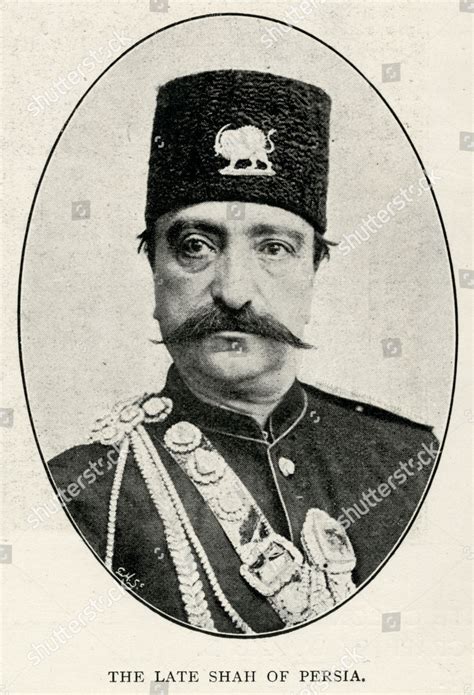 Naser Aldin Shah Qajar 1831 1896 Editorial Stock Photo Stock Image