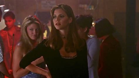 Buffys Charisma Carpenter Begged Joss Whedon To Let Her Stake A Vampire For Three Seasons