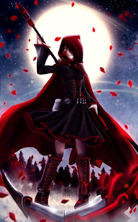 Ruby Rose Rwby By Zaameen On Deviantart