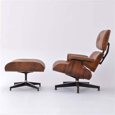 Rare 1956 herman miller eames lounge chair and ottoman 670 671 w boot glides tan. Herman Miller lounge chair and ottoman, Charles & Ray ...