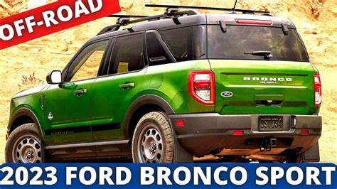 New Ford Bronco Sport 2023 Changes Gets Upgraded With Black Diamond