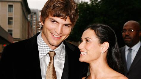 Ashton Kutcher Somehow Turns Demi Moore Divorce Drama Into Character B Vanity Fair