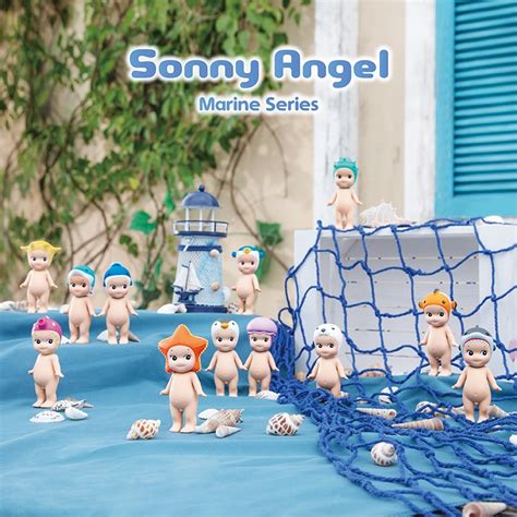 New Sonny Angel Marine Series Mini Doll Box Decoration Gift Desktop
