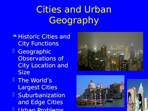 Pptx Cities And Urban Geography Dokumentips