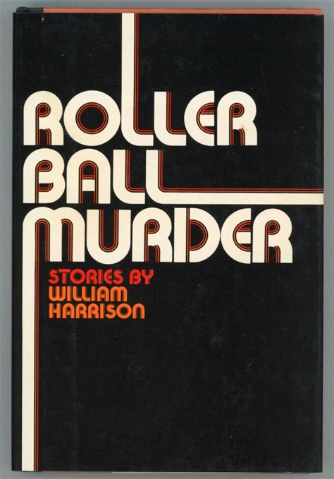 roller ball murder william harrison first edition