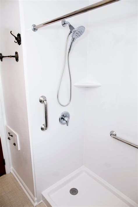 Low Threshold Shower Remodel West Shore Home