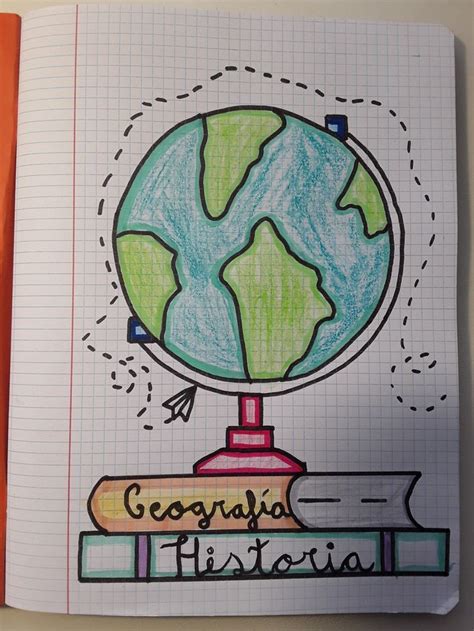 Dibujos De Portadas Para Cuadernos De Geografia