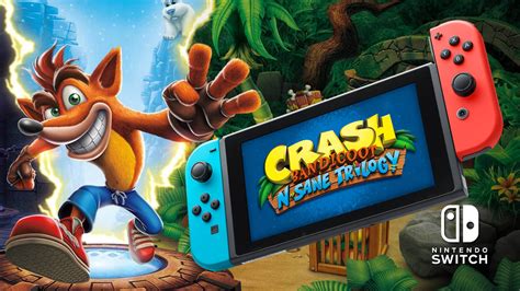 Crash Bandicoot N Sane Trilogy Coming To Nintendo Switch