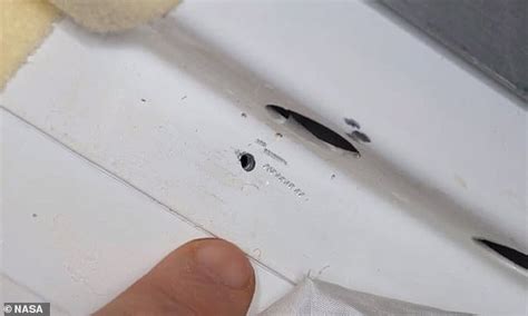 Suspicious Hole On The International Space Station Was Caused By A