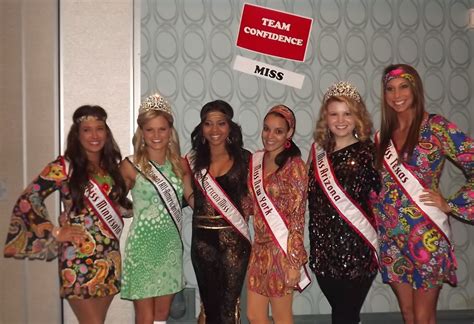 team confidence with the beautiful miss queens national american miss photosnational american