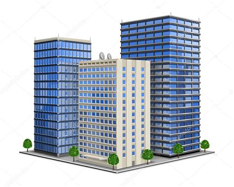 Office Building Stock Vector By ©lynxv 22789978