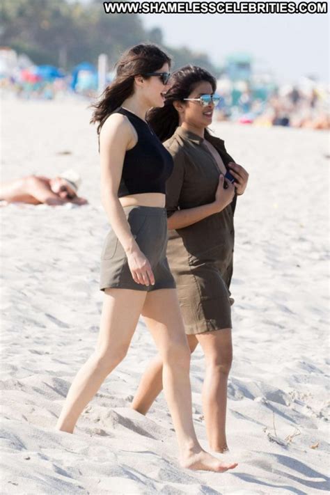 Alexandra Daddario Miami Beach Dad Posing Hot Beach Babe Paparazzi Shameless Celebrities