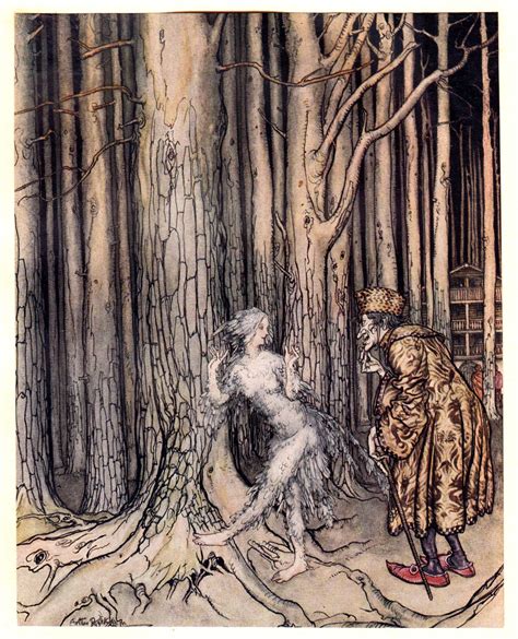 Arthur Rackham’s Rare And Revolutionary 1917 Illustrations For The Brothers Grimm Fairy Tales