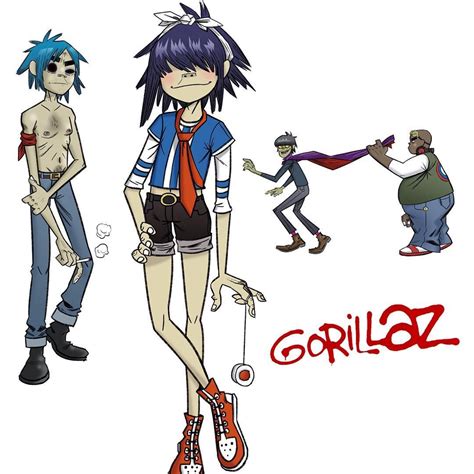 Gorillaz Phase 2 Gorillaz Art Gorillaz Fan Art Gorillaz