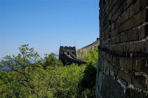 Premium Photo Beautiful Watchtower The Great Wall Of China
