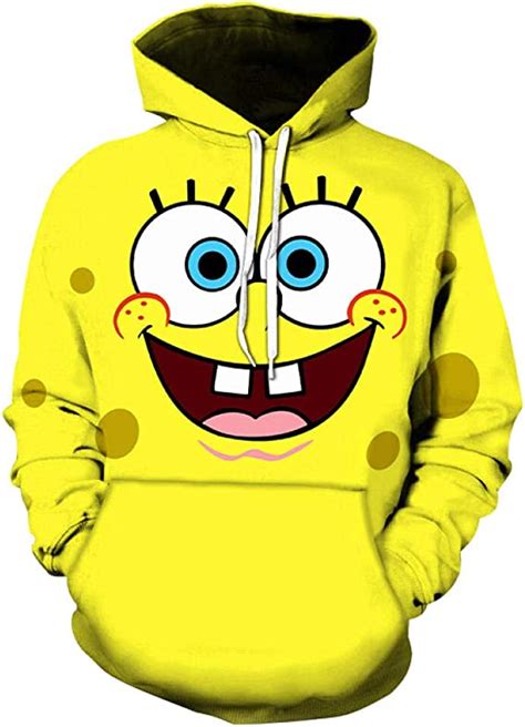 Spongebob 3d Hoodiessweatshirts Men Women Fashion Hooded Long Sleeve