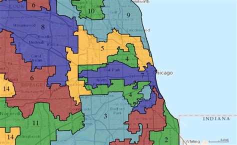 Illinois Congressional District Map 2021 Vs 2022