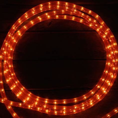 Orange Rope Light 10 Mm 2 Wire