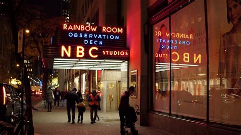 Nbc Studios Rainbow Room Downtown Nyc 4k Stock Video Footage Storyblocks
