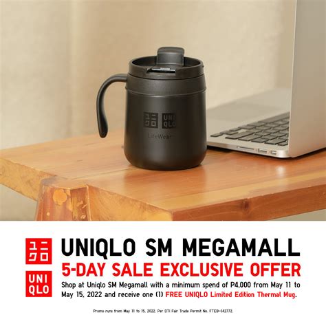 UNIQLO Philippines On Twitter Its A 5 Day Sale At UNIQLO SM Megamall