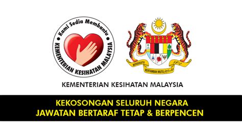 Klik logo untuk ke maklumat perkhidmatan agensi. Jawatan Kosong di Kementerian Kesihatan Malaysia KKM ...
