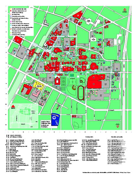 Ohio State University Map Pdf