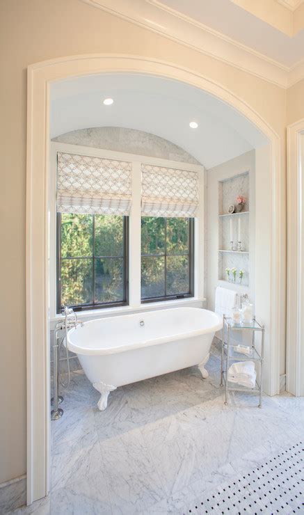 Arched Bathroom Alcove Traditional Bathroom Francesca Owings