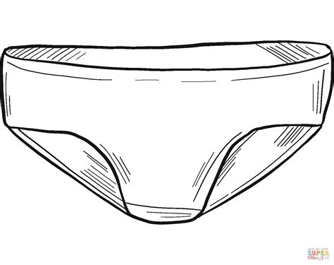 panties coloring page free printable coloring pages