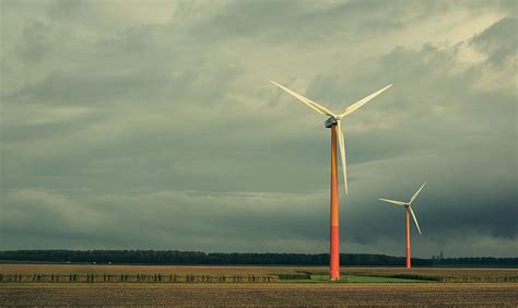 Hd Wallpaper Photography Of Wind Turbines Windmills Renewable Energy