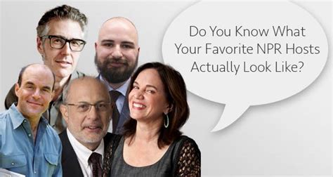 Do You Know What Your Favorite Npr Hosts Actually Look Like