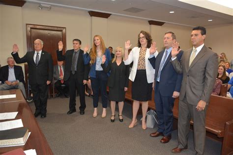 Judges Court Officials Sworn In For Montgomery County Th Judicial