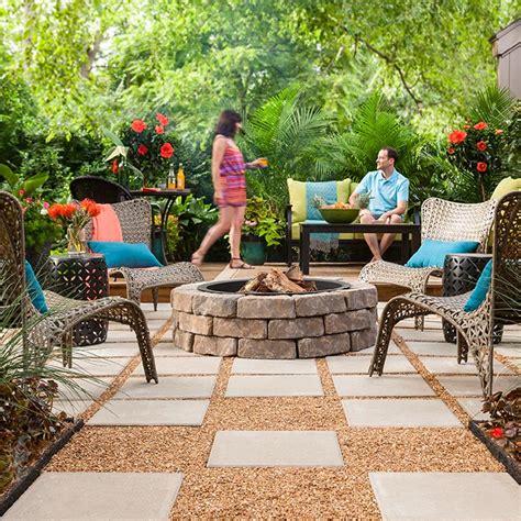 Pin By Jennifer Funk On Va Home In 2020 Pea Gravel Patio Fire Pit