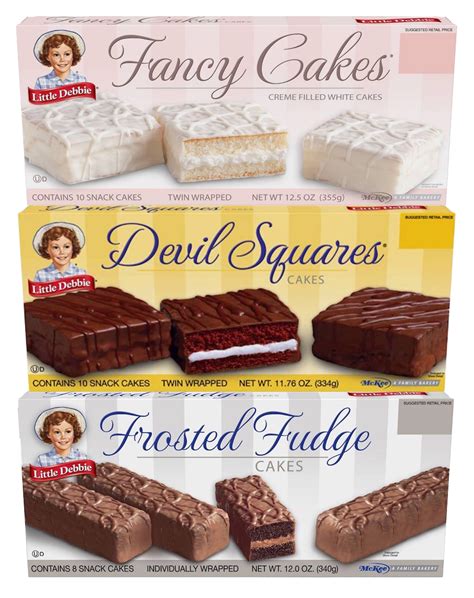 Little Debbie Cakes Variety Pack Fancy Cakes Devil Squares Cakes And